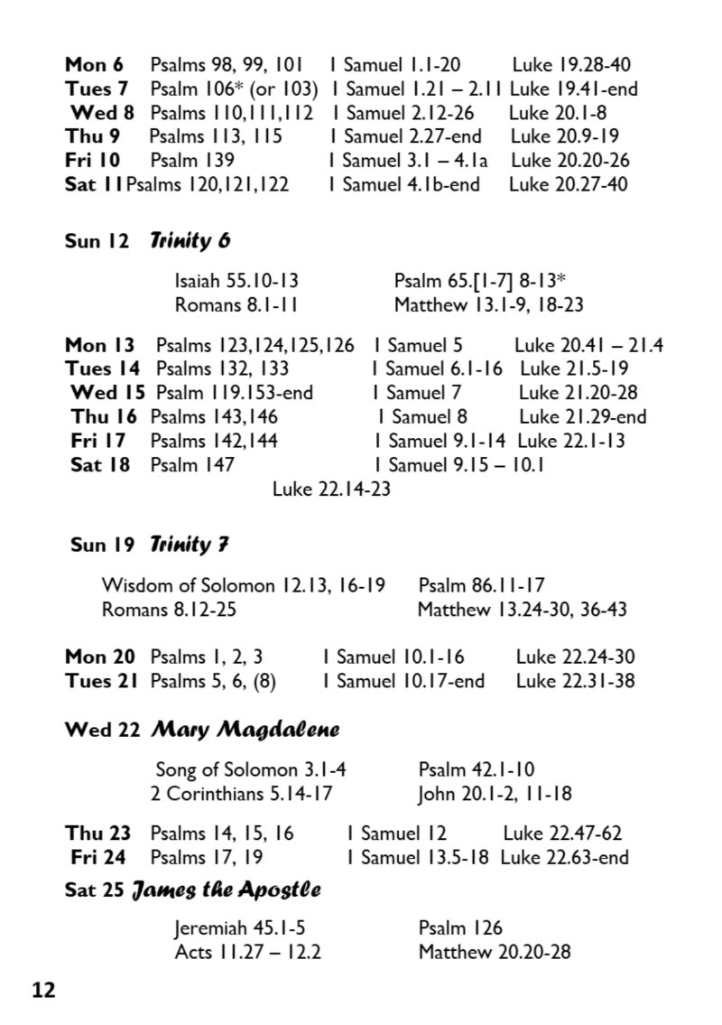 St Mary's Parish Magazine July/Aug 2026 — page 12