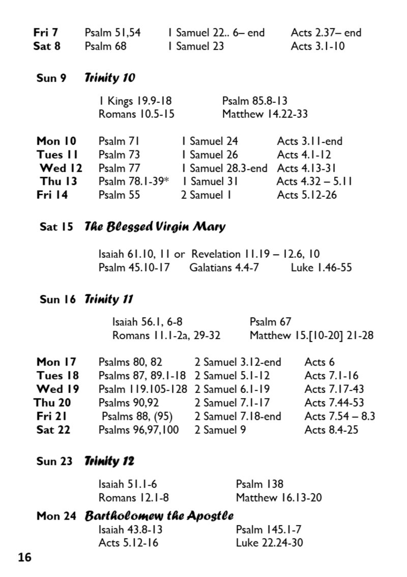 St Mary's Parish Magazine July/Aug 2026 — page 16