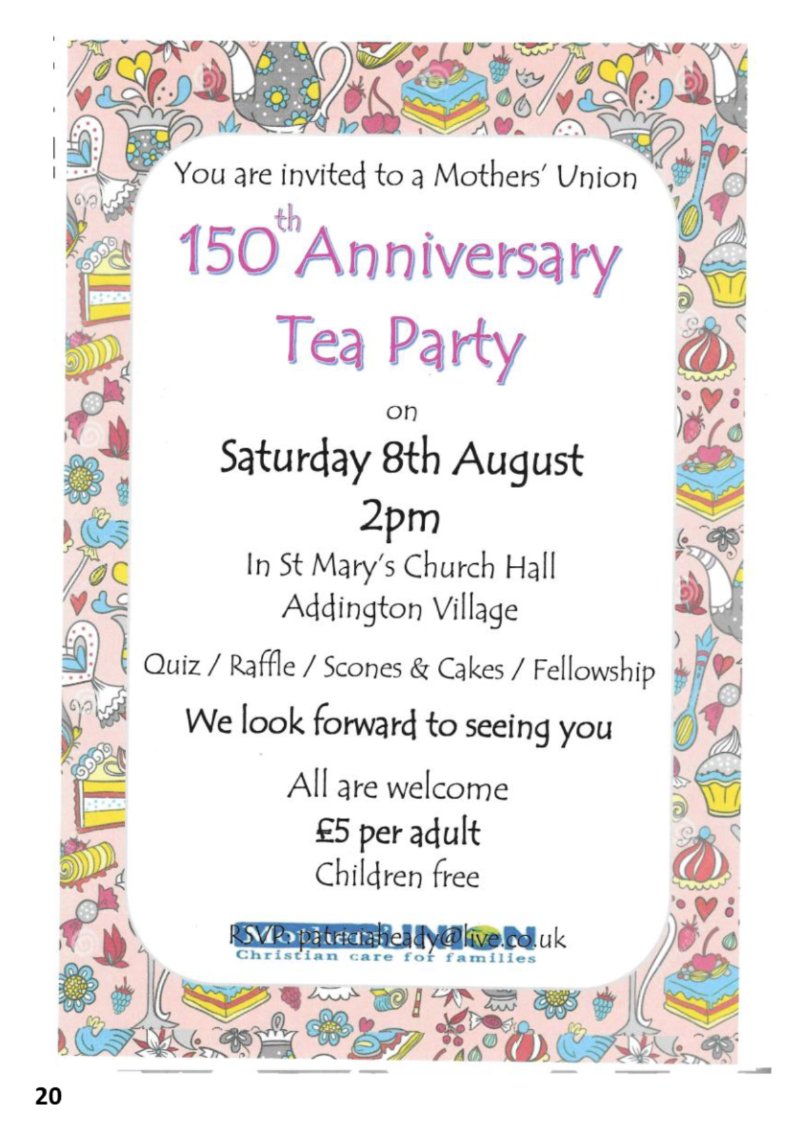 St Mary's Parish Magazine July/Aug 2026 — page 20