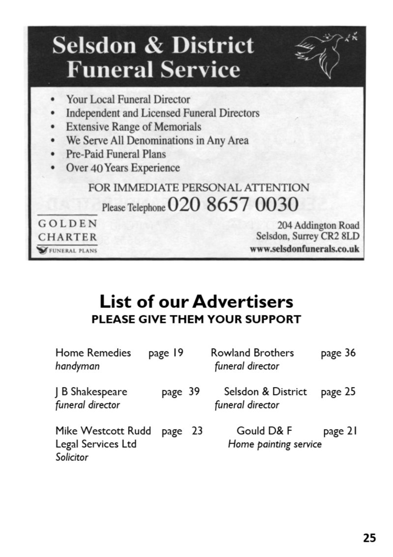St Mary's Parish Magazine July/Aug 2026 — page 25