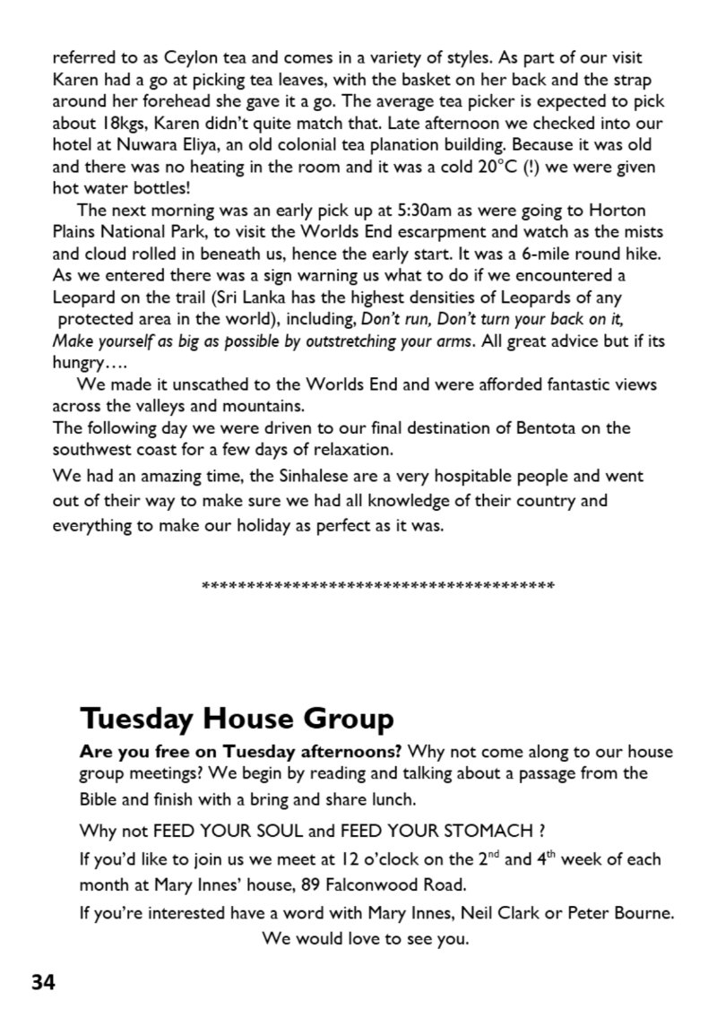 St Mary's Parish Magazine July/Aug 2026 — page 34
