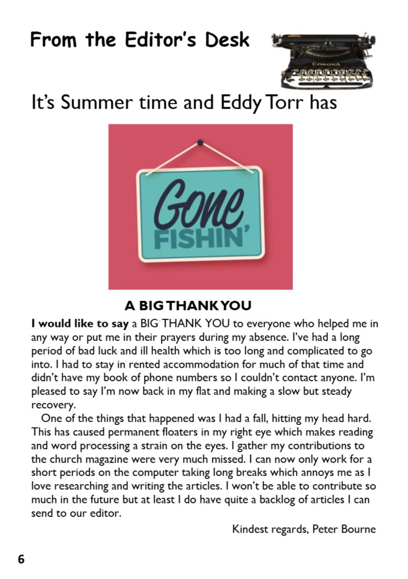 St Mary's Parish Magazine July/Aug 2026 — page 6