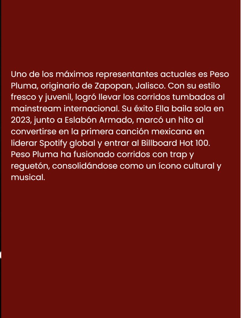 "El rey de los corridos tumbados" Natanael Cano. — page 15