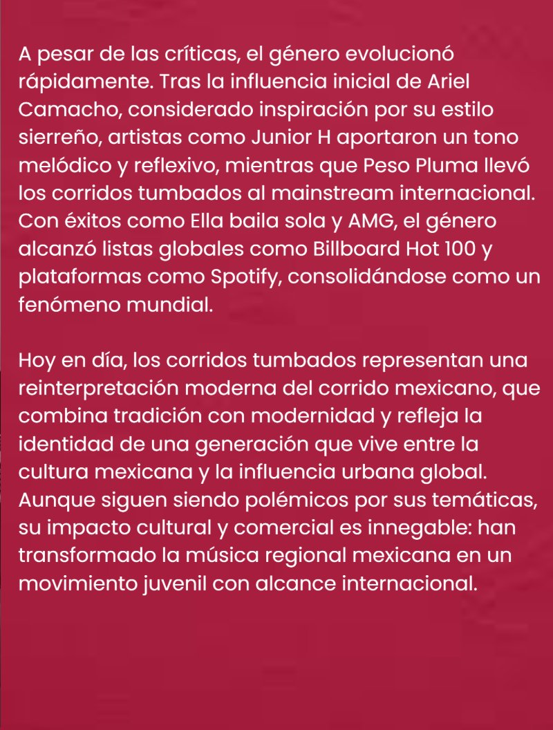 "El rey de los corridos tumbados" Natanael Cano. — page 21