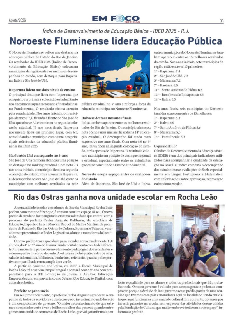 Jornal Em Foco -Edição 07 — page 3