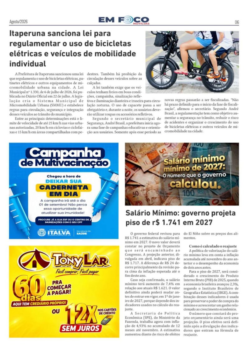 Jornal Em Foco -Edição 07 — page 6