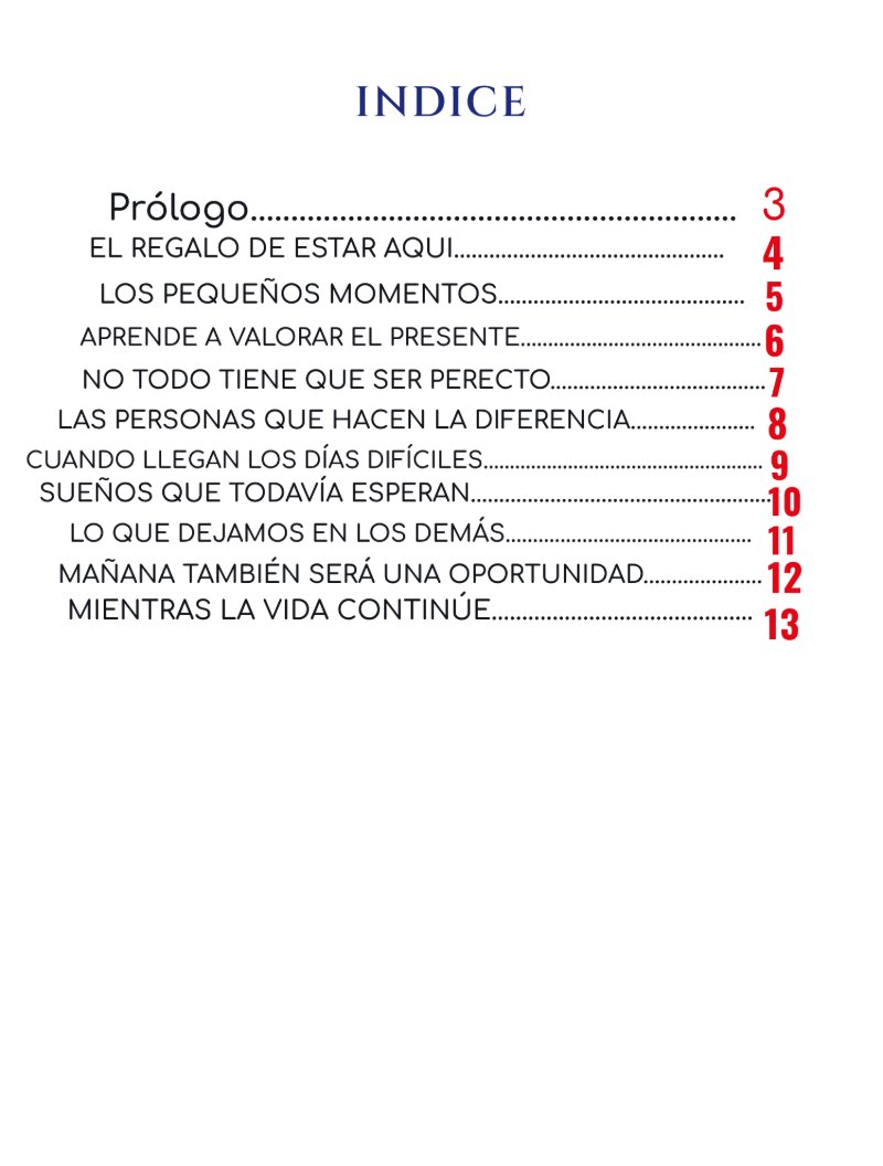 MIENTRAS LA VIDA CONTINUE — page 3