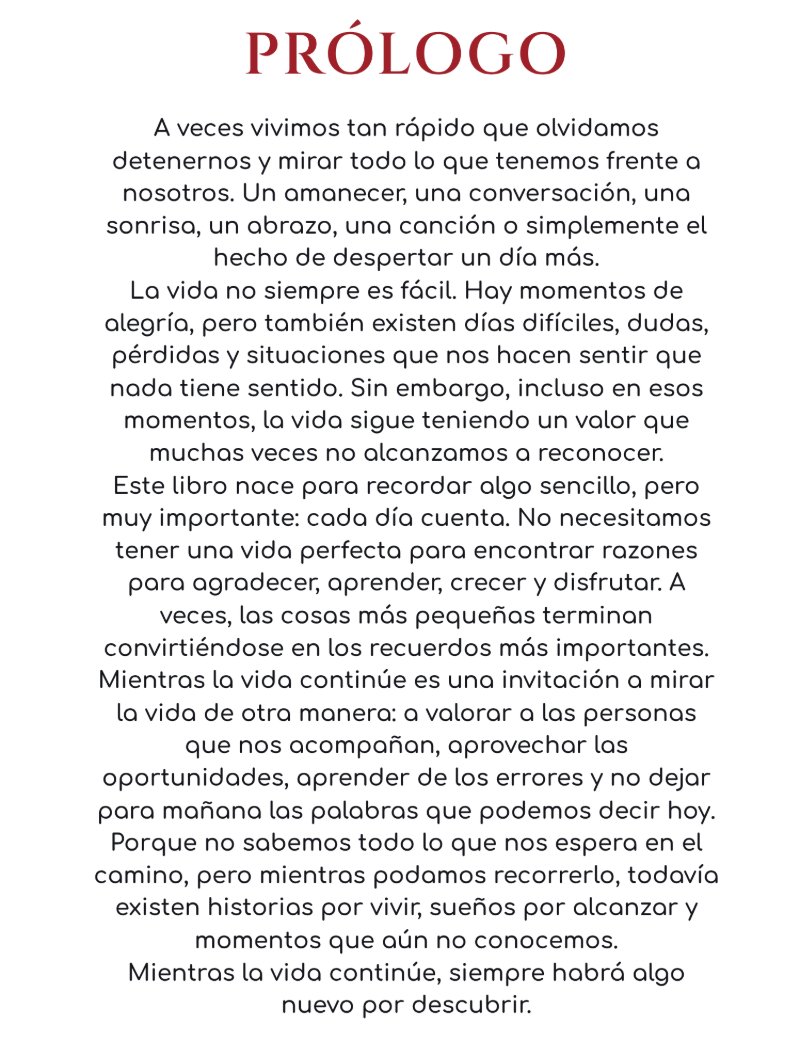 MIENTRAS LA VIDA CONTINUE — page 4