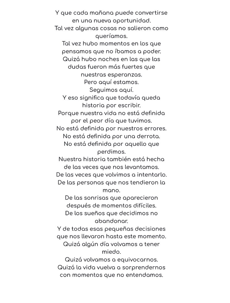 MIENTRAS LA VIDA CONTINUE — page 40