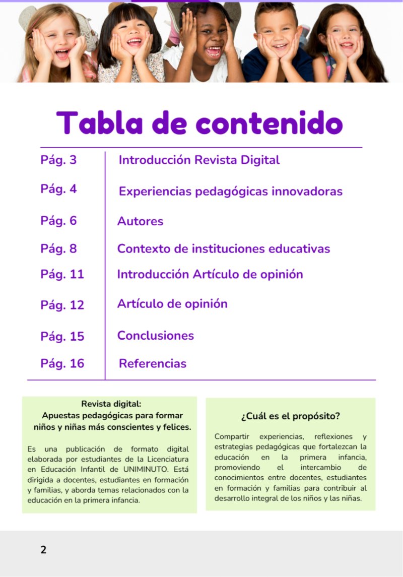 Revista de aprendizaje estilo lúdico infantil en morado y verde claro (3) — page 2