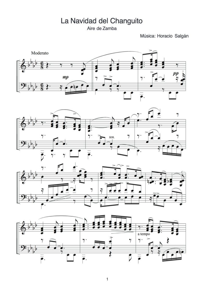 Sheet Music Album of His Unpublished Themes — page 13