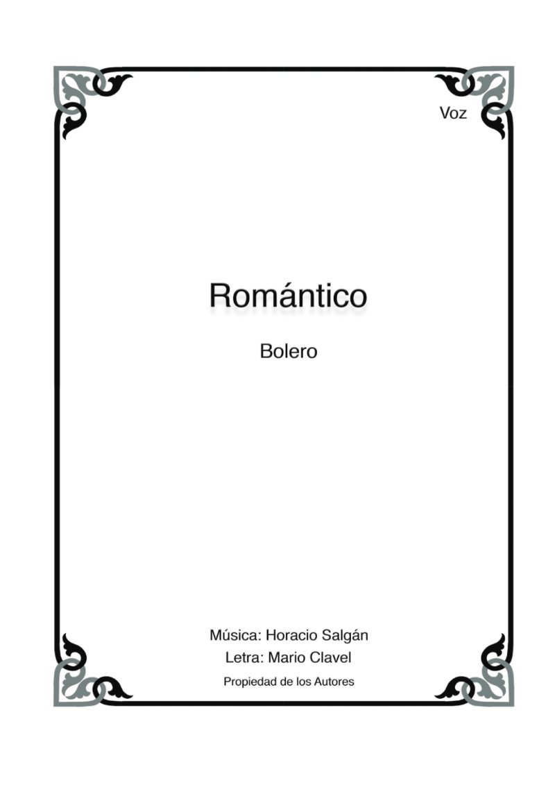 Sheet Music Album of His Unpublished Themes — page 16