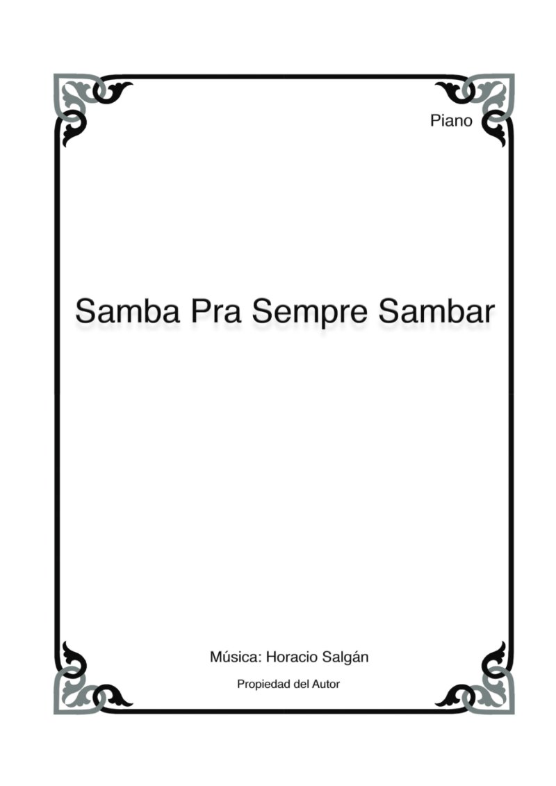 Sheet Music Album of His Unpublished Themes — page 18