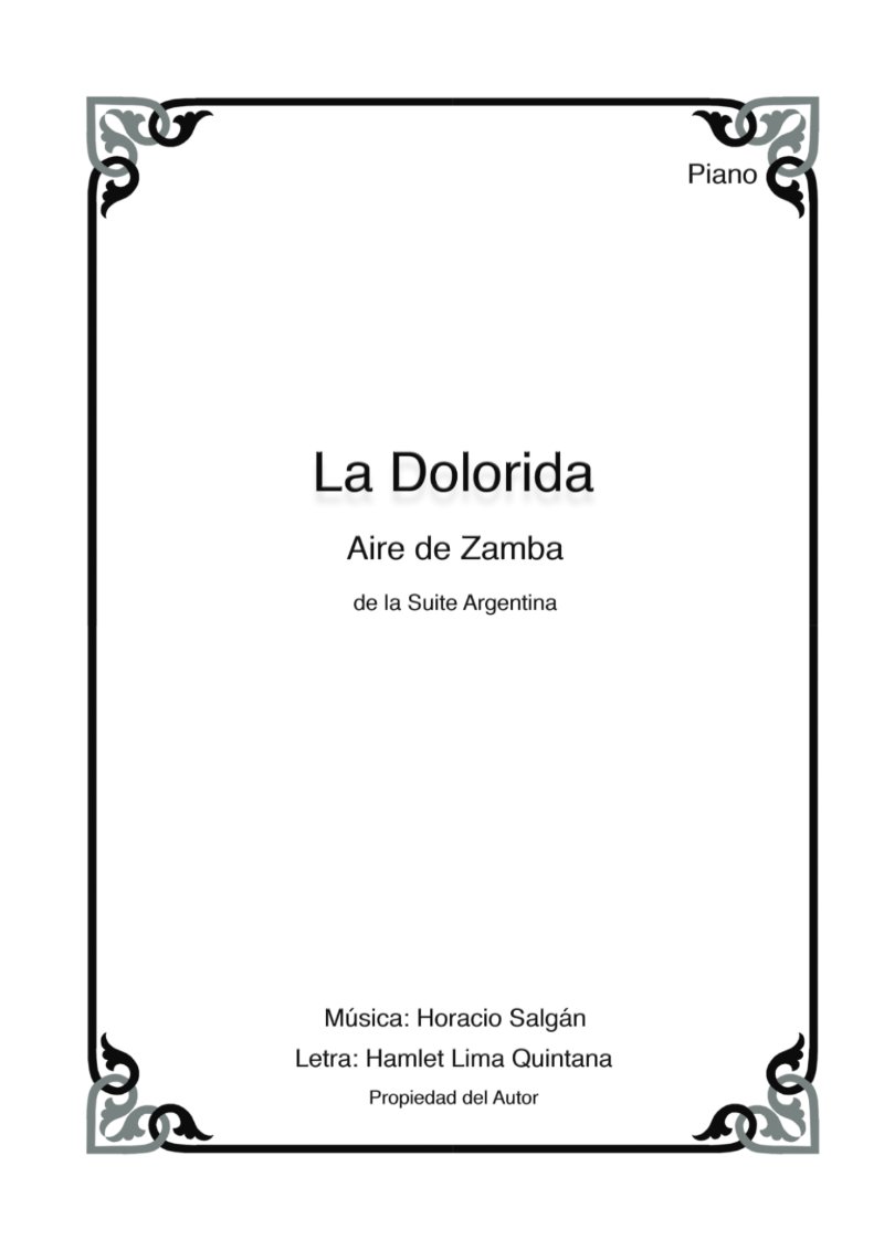 Sheet Music Album of His Unpublished Themes — page 10