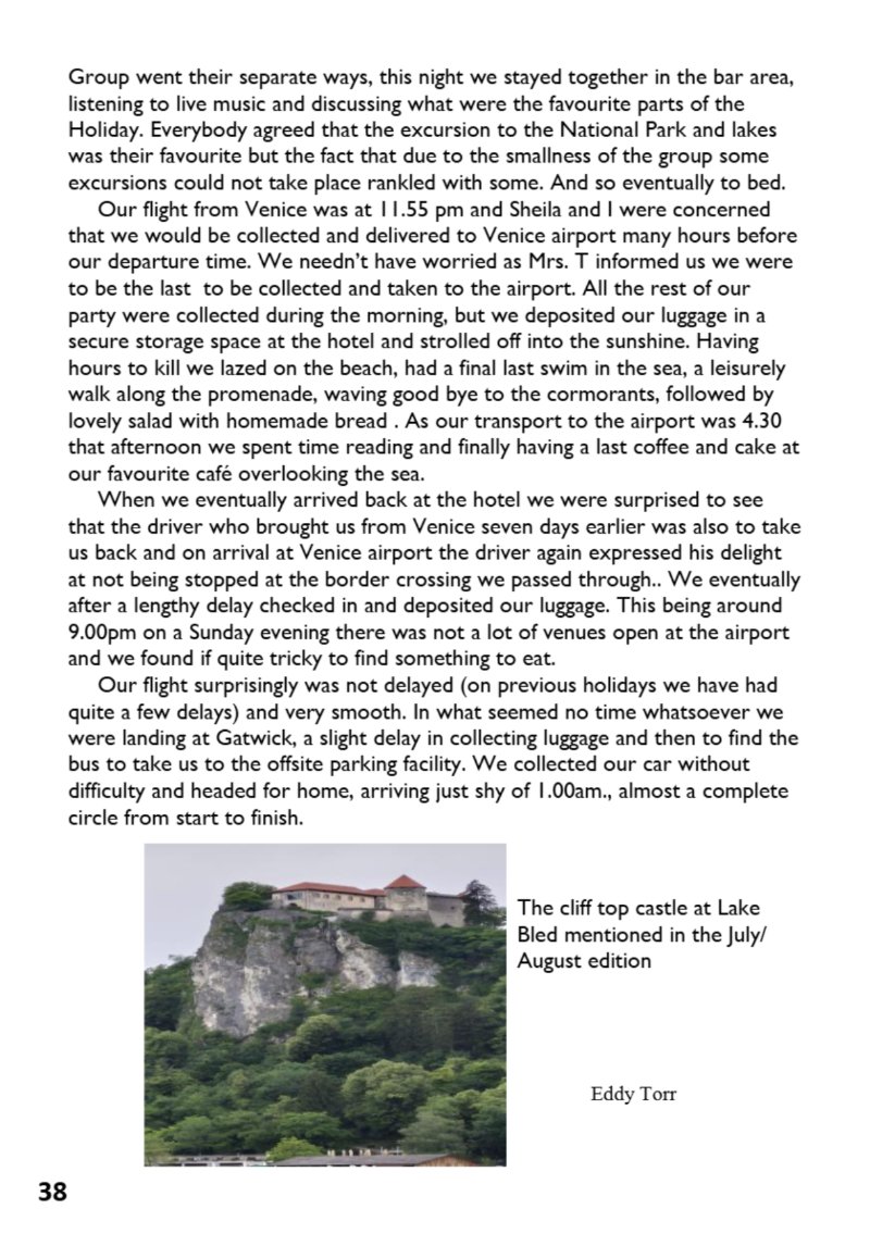 St Mary the Blesssed Virgin Magazine September 2026 — page 38