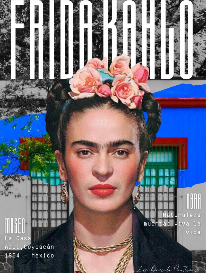 Fanzine. Viva la Vida- Frida Kahlo — page 1