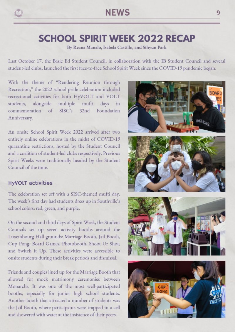 newsletter issue 3 vol 1 (1) — page 13