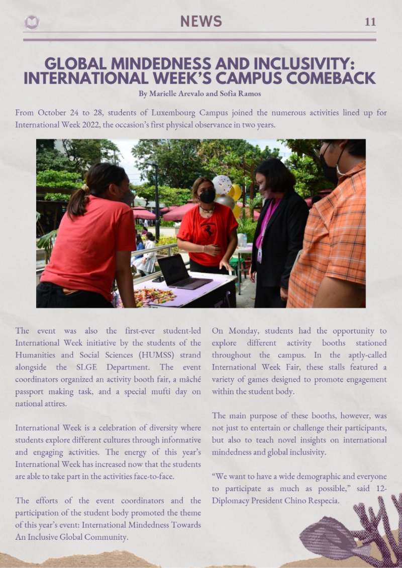 newsletter issue 3 vol 1 (1) — page 15