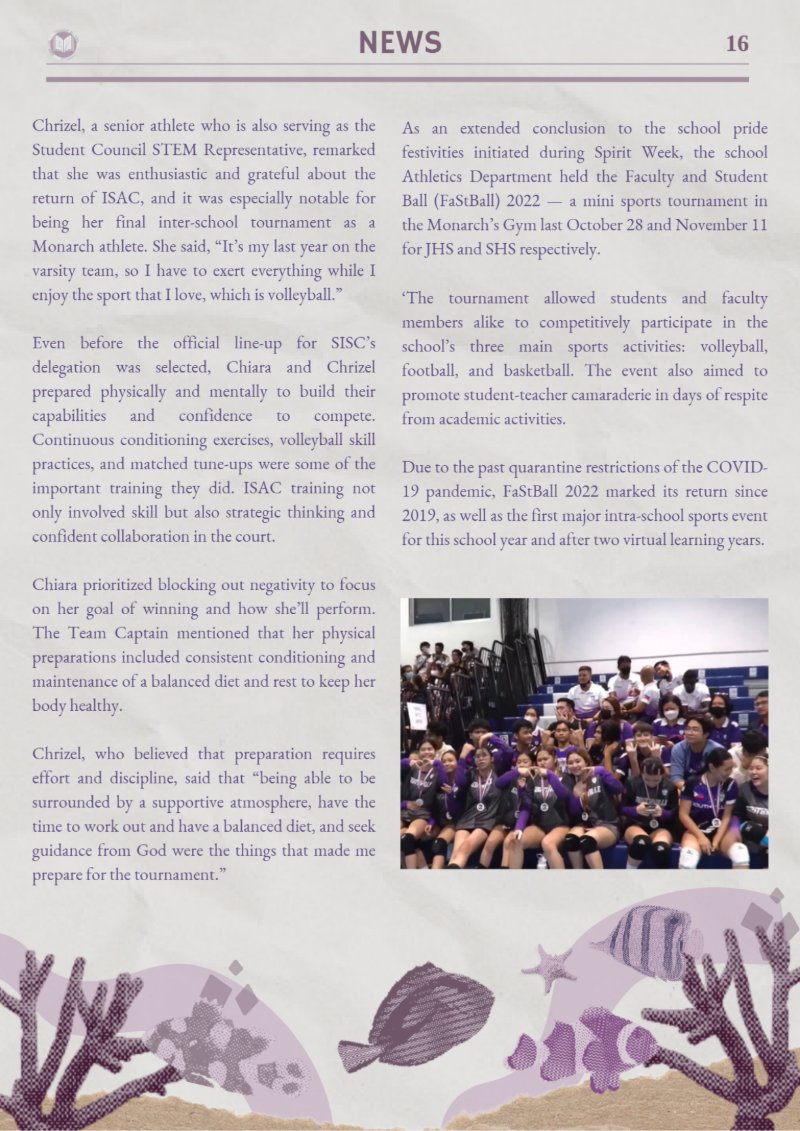 newsletter issue 3 vol 1 (1) — page 20
