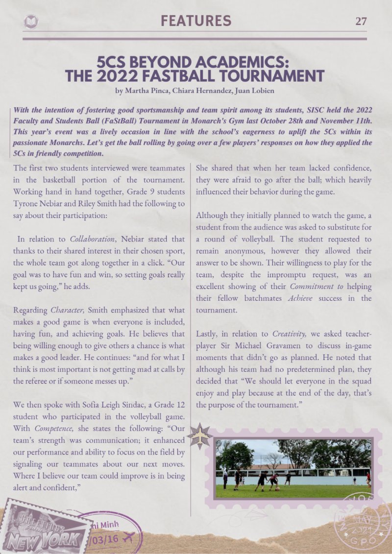 newsletter issue 3 vol 1 (1) — page 32