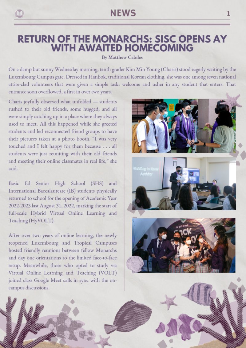 newsletter issue 3 vol 1 (1) — page 5