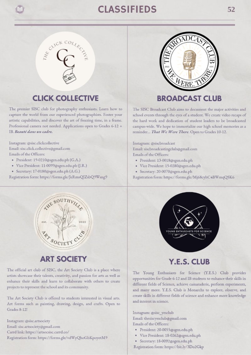 newsletter issue 3 vol 1 (1) — page 59