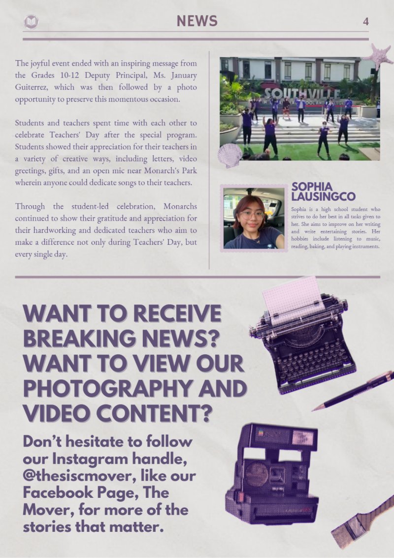 newsletter issue 3 vol 1 (1) — page 8
