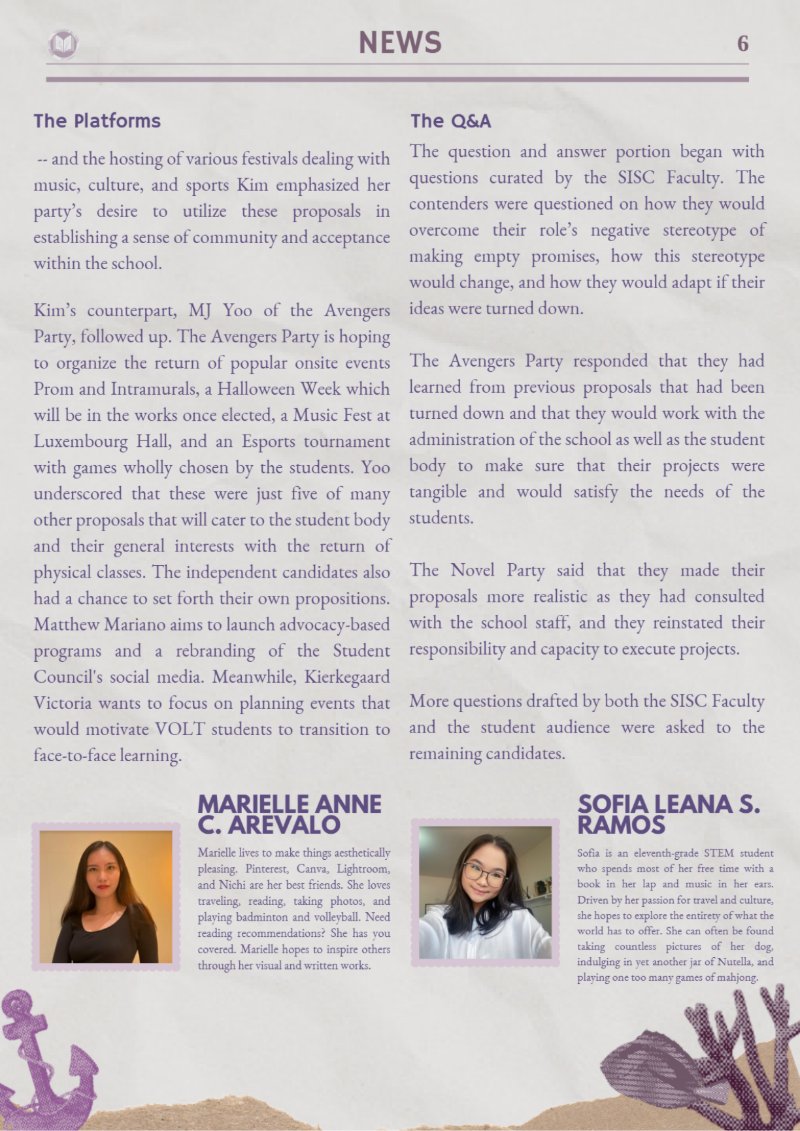 newsletter issue 3 vol 1 (1) — page 10