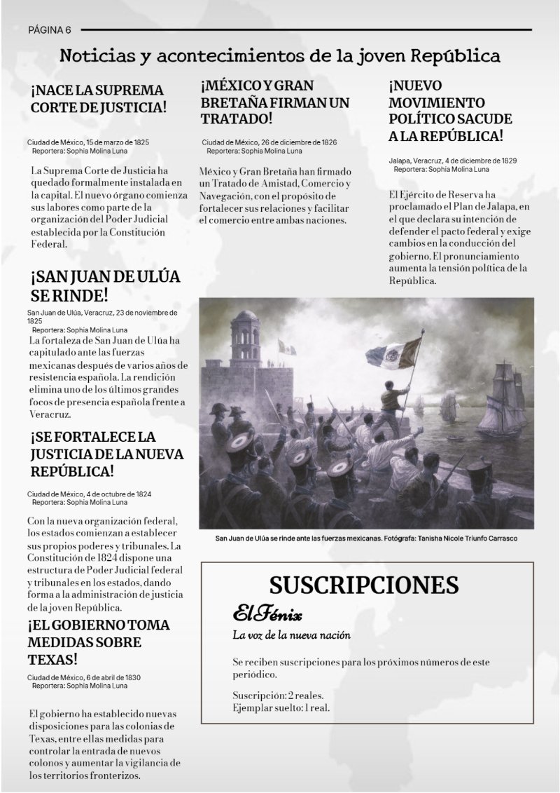 Periódico El Fénix-Edición 1821-1830 — page 6