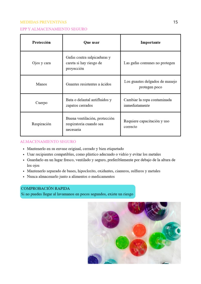 HCL ACIDO CLORHIDRICO — page 15