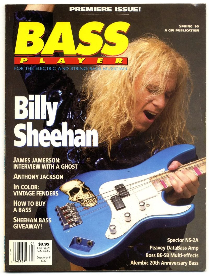 bassplayer: Billy Sheehan — page 1