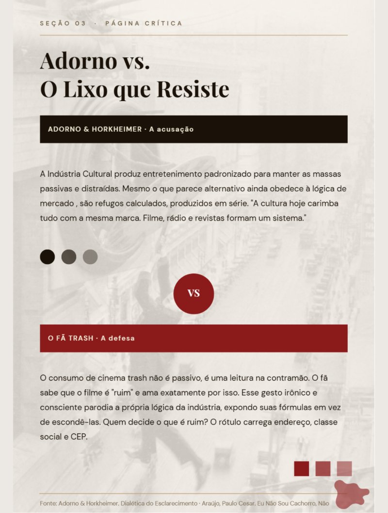 Manual do Cineasta de Galinheiro · A Estética do Lixo · 2026 — page 5