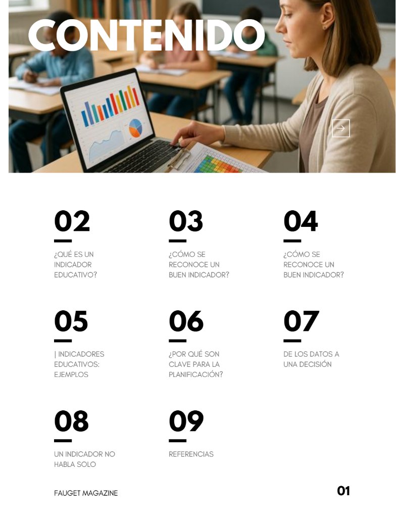 Educación bajo la lupa: el poder de los indicadores — page 2