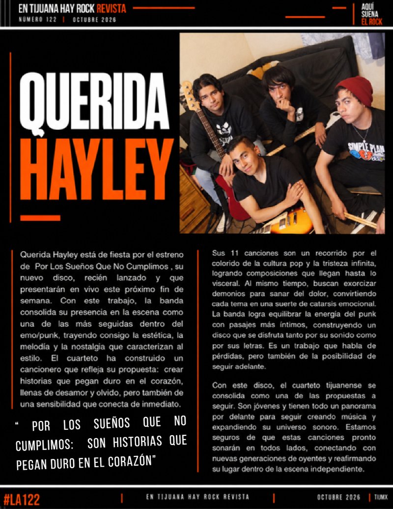 En Tijuana Hay Rock Revista - Edicion 122 — page 12
