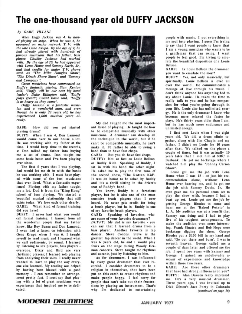 Modern Drummer - Buddy Rich — page 7