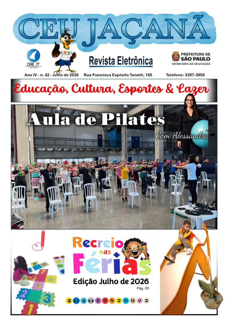 Revista Eletrônica CEU Jaçanã - Julho de 2026-1(1) — page 1