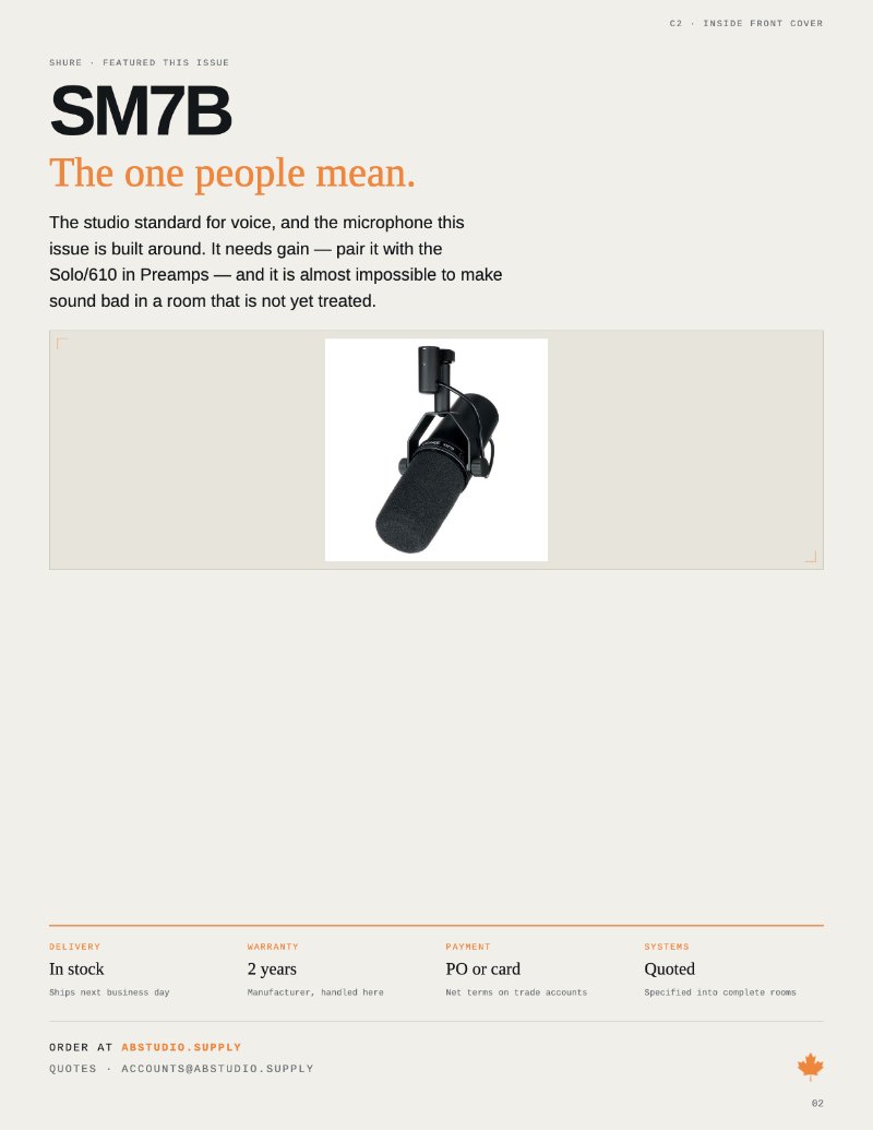ABSTUDIO.SUPPLY Hardware Catalogue — page 2
