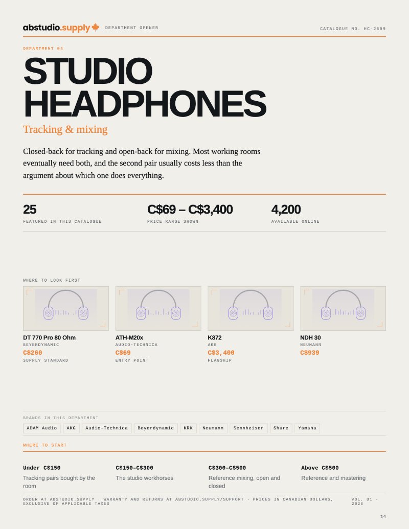 ABSTUDIO.SUPPLY Hardware Catalogue — page 14