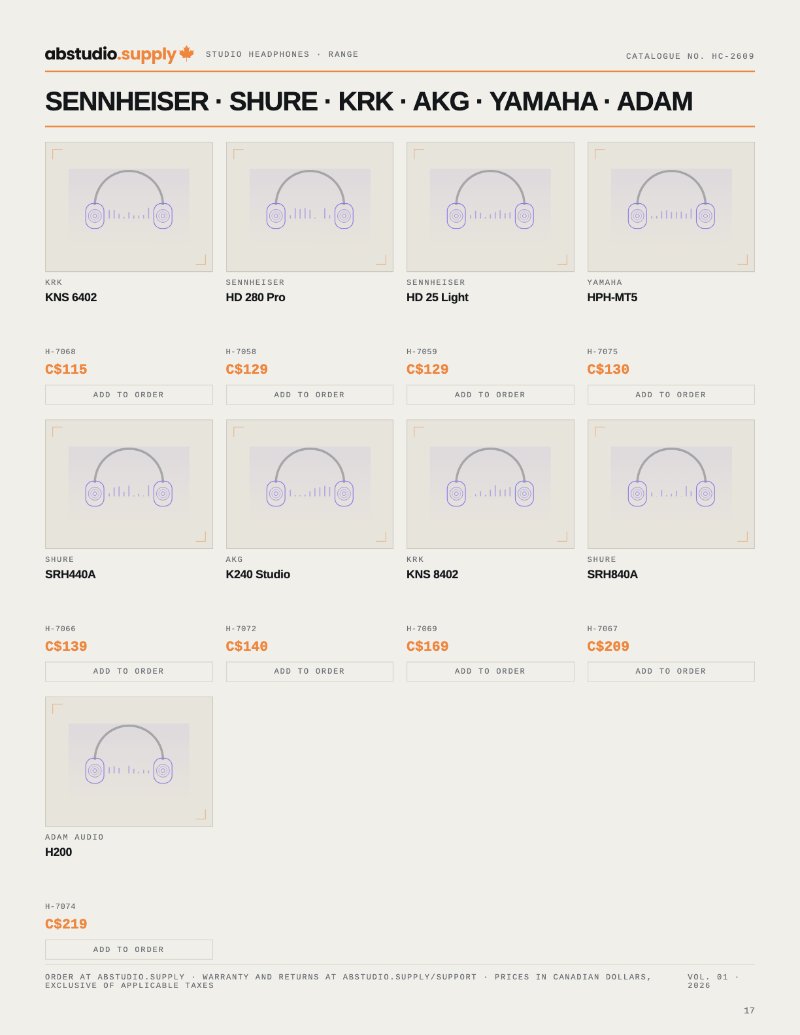 ABSTUDIO.SUPPLY Hardware Catalogue — page 17