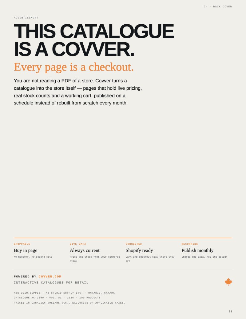 ABSTUDIO.SUPPLY Hardware Catalogue — page 33