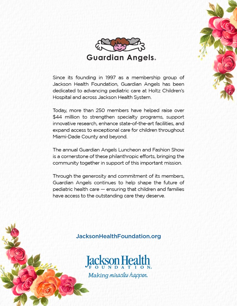 27th Annual Guardian Angels Luncheon and Fashion Show October 30 2026 — page 4