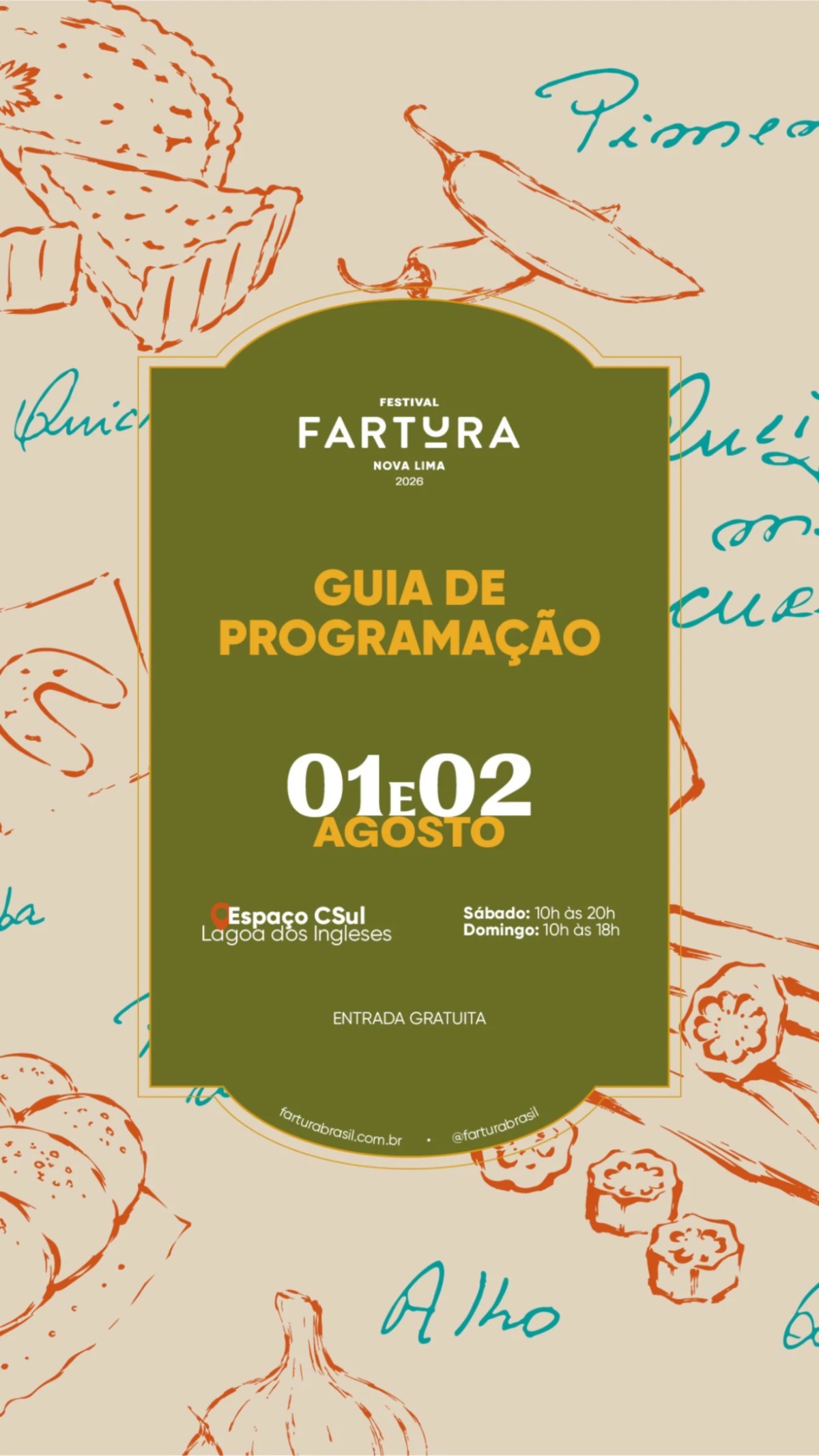Festival Fartura Nova Lima 2026