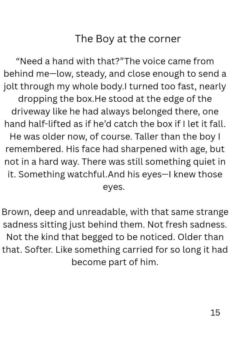 The Boy at the corner By Carlos L Hammond — page 16