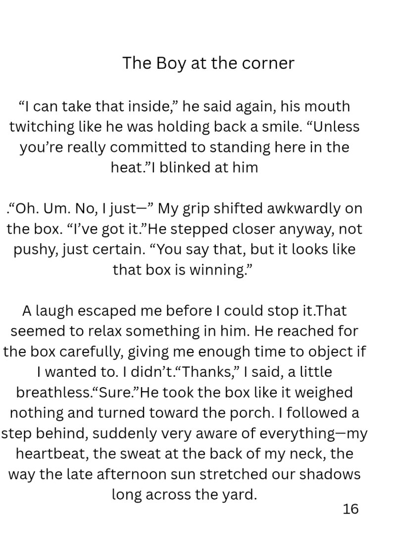 The Boy at the corner By Carlos L Hammond — page 17