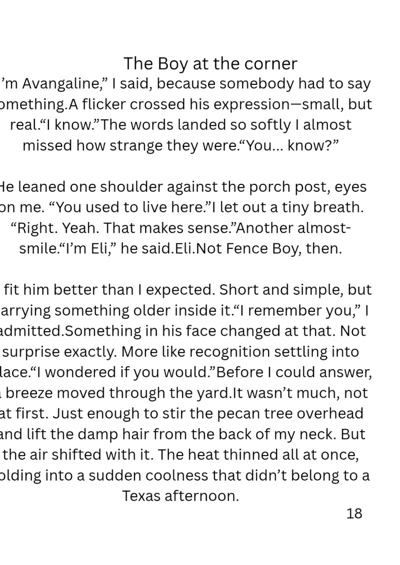 The Boy at the corner By Carlos L Hammond — page 19