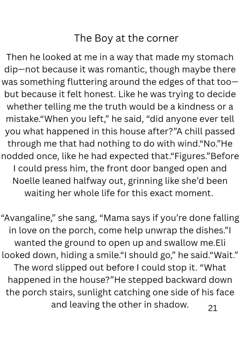 The Boy at the corner By Carlos L Hammond — page 22