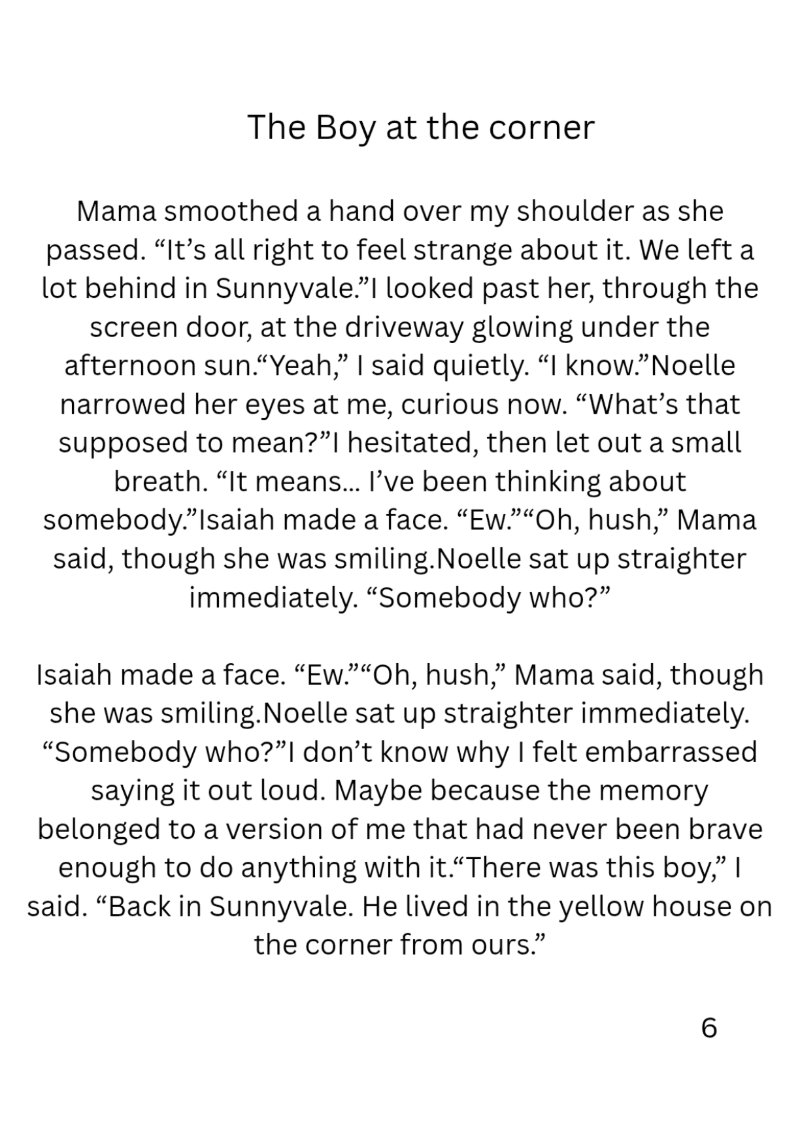 The Boy at the corner By Carlos L Hammond — page 7