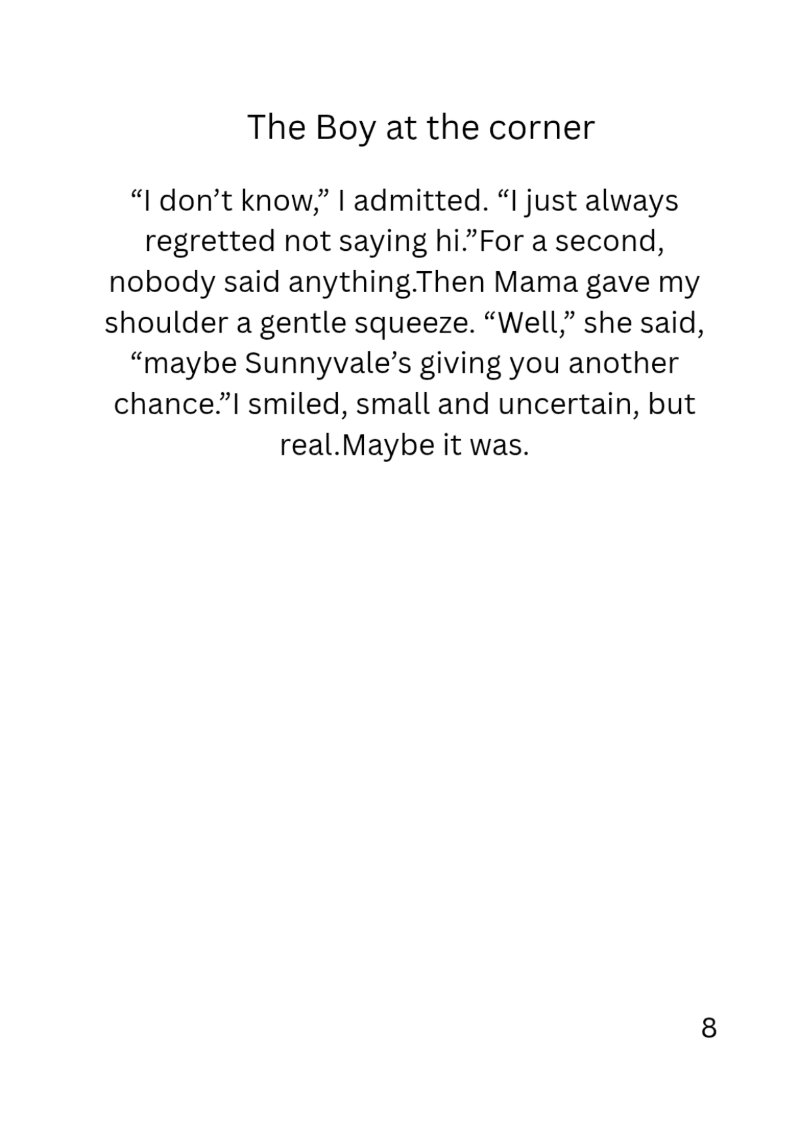 The Boy at the corner By Carlos L Hammond — page 9