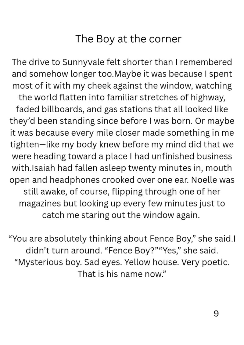 The Boy at the corner By Carlos L Hammond — page 10