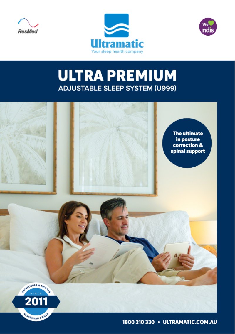 Brochure - Ultra Premium (U999) — page 1